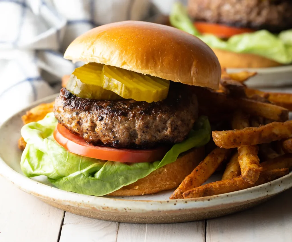 Domowe hamburgery z mięsa mielonego