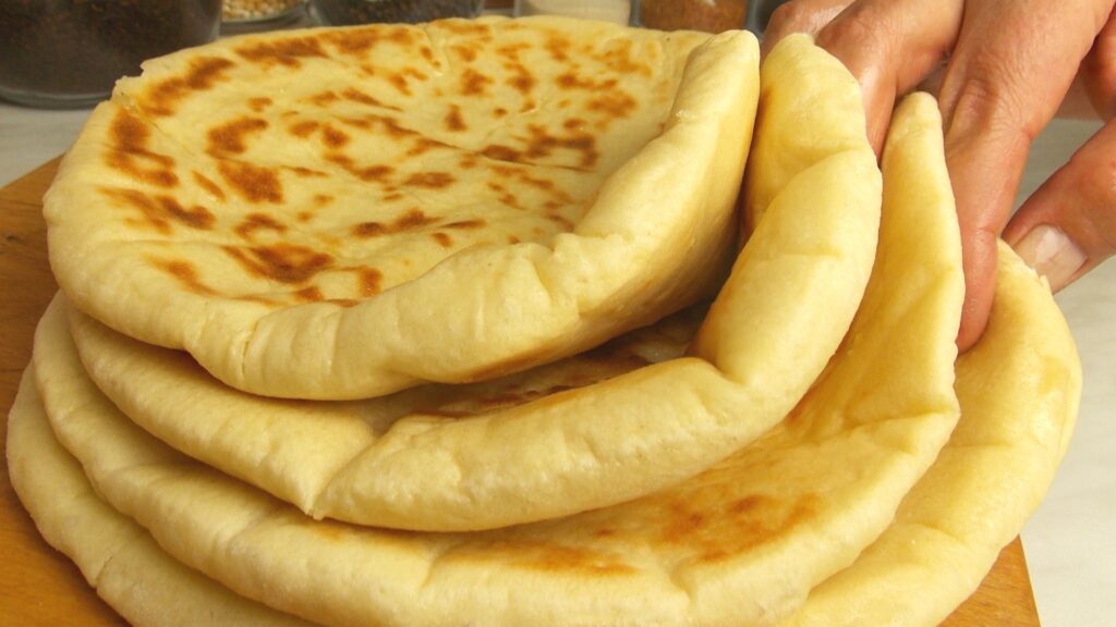 Chleb turecki z patelni (bazlama)