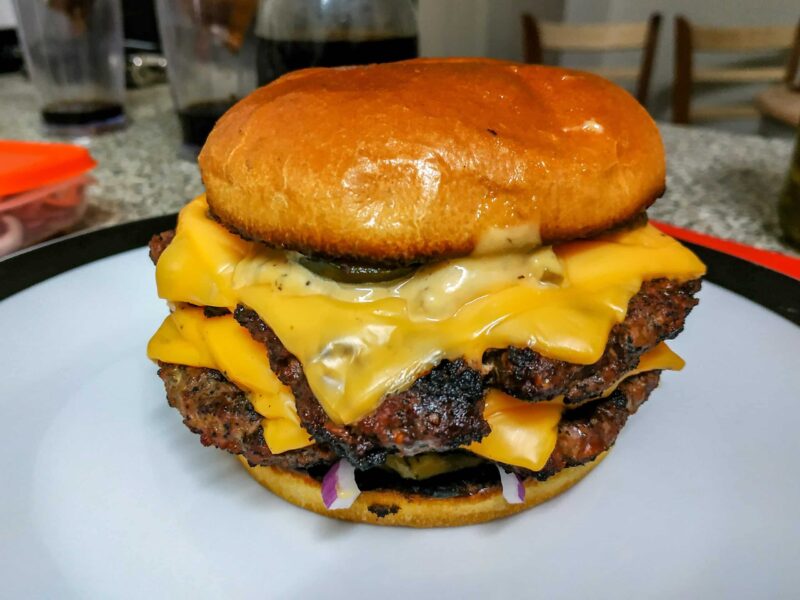 Domowy burger XXL