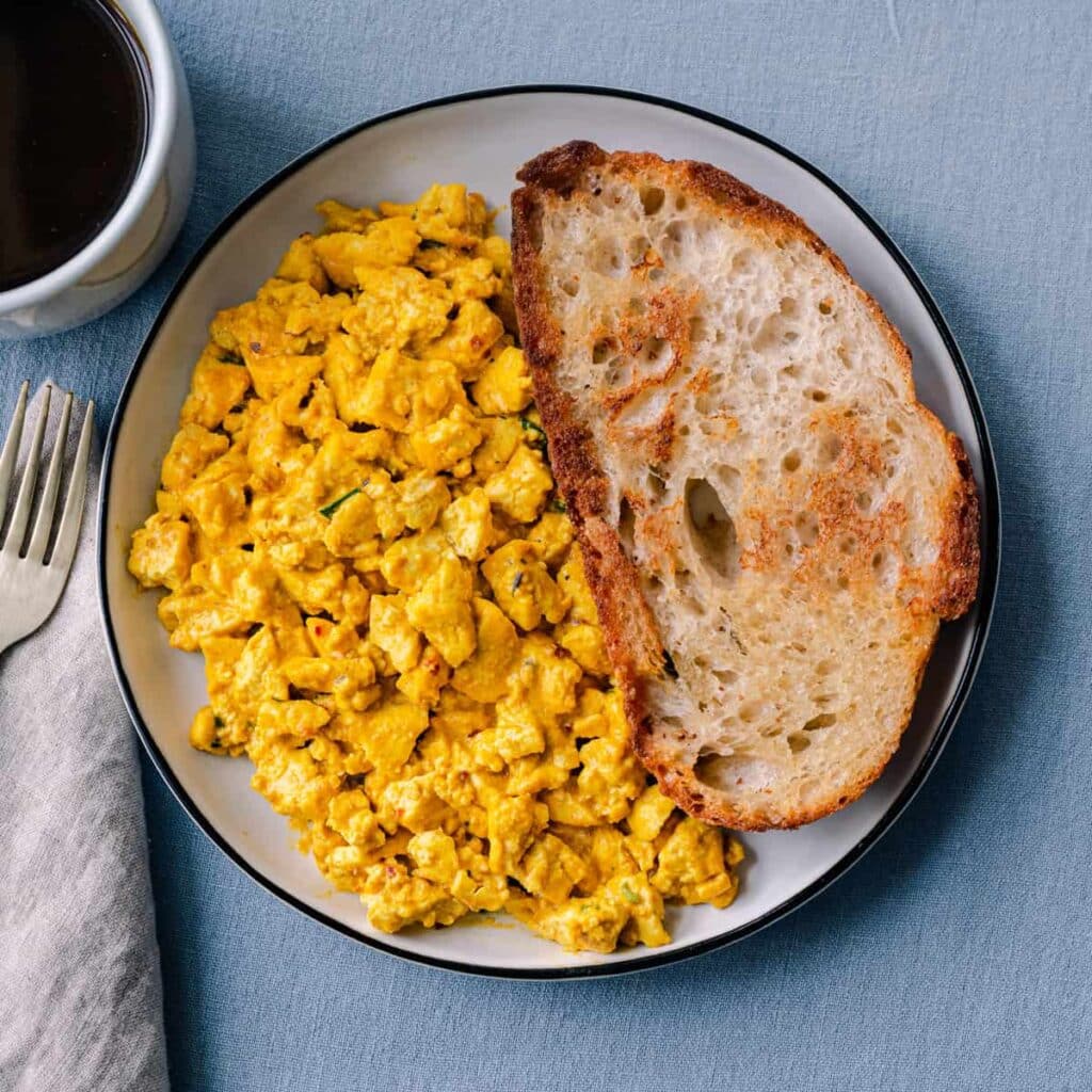 Jajecznica z tofu