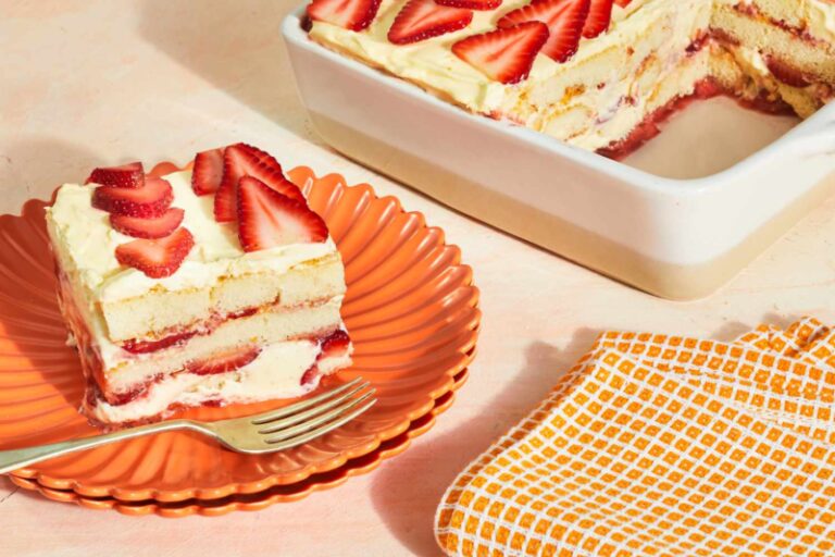 Tiramisu truskawkowe