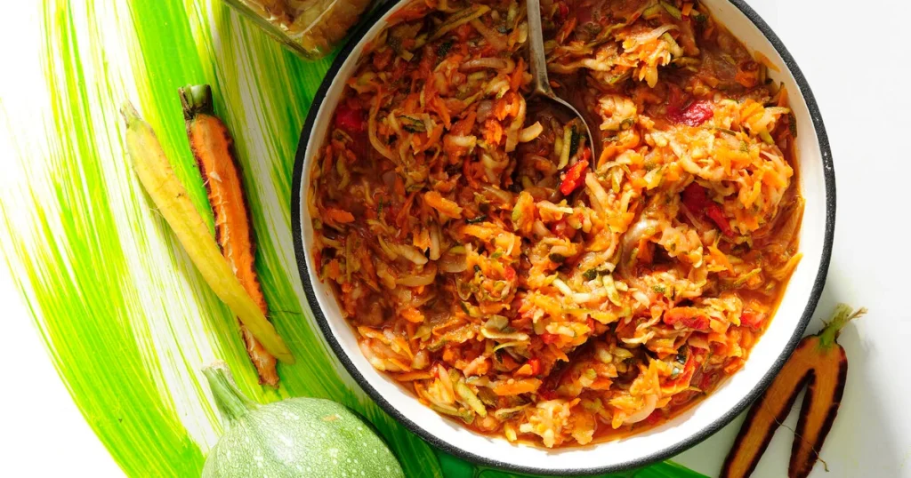 Bigos z cukinii