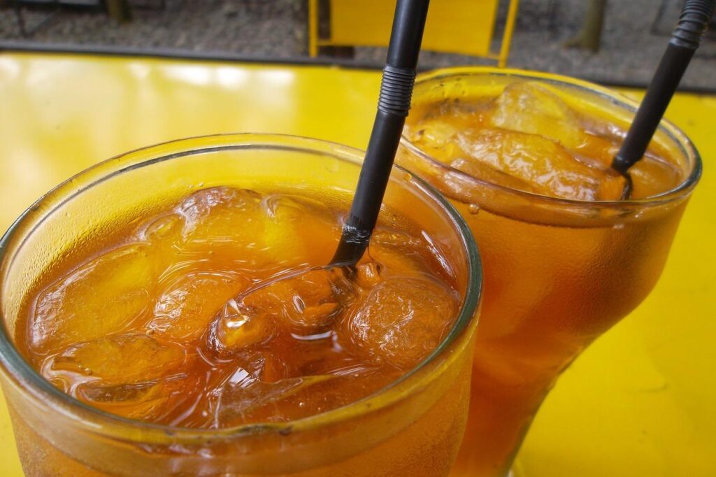 Ice tea – cytrynowa mrożona herbata