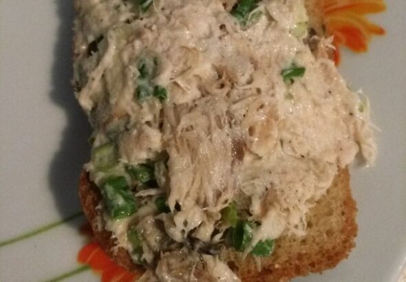 Pasta z makreli wędzonej