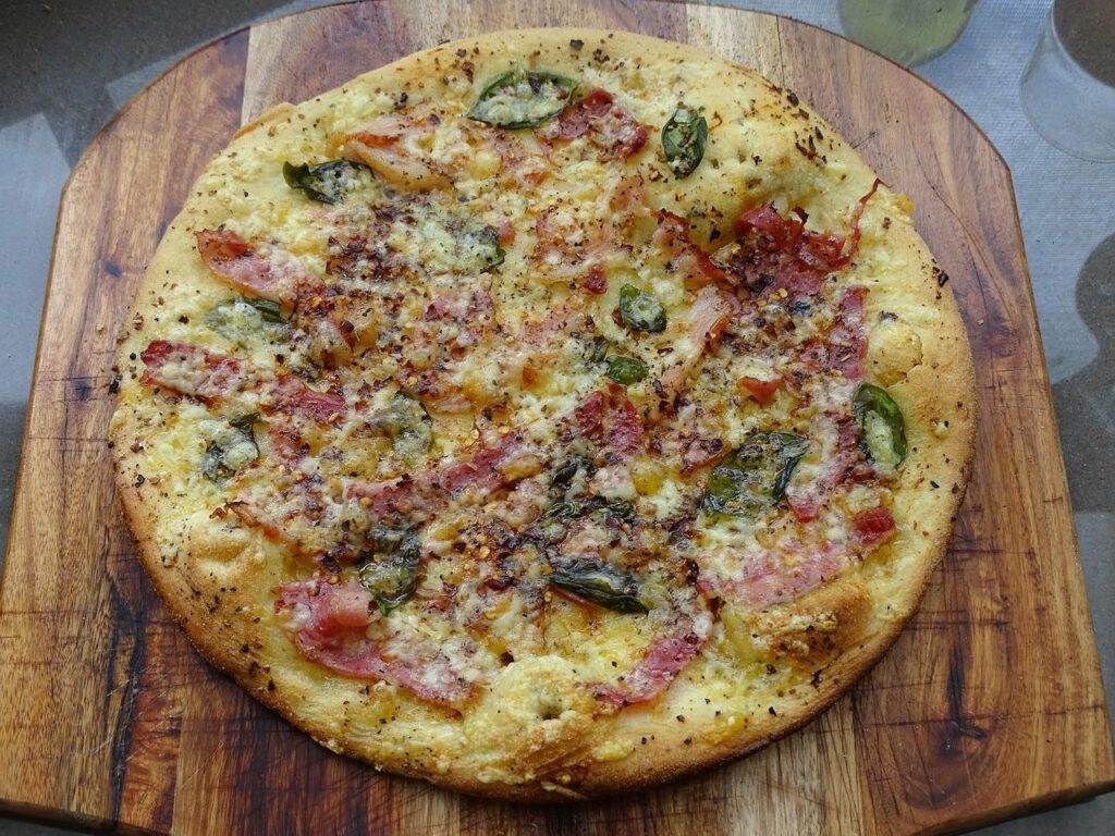 Pizza bianca