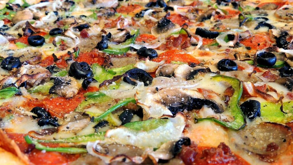 Pizza pepperoni