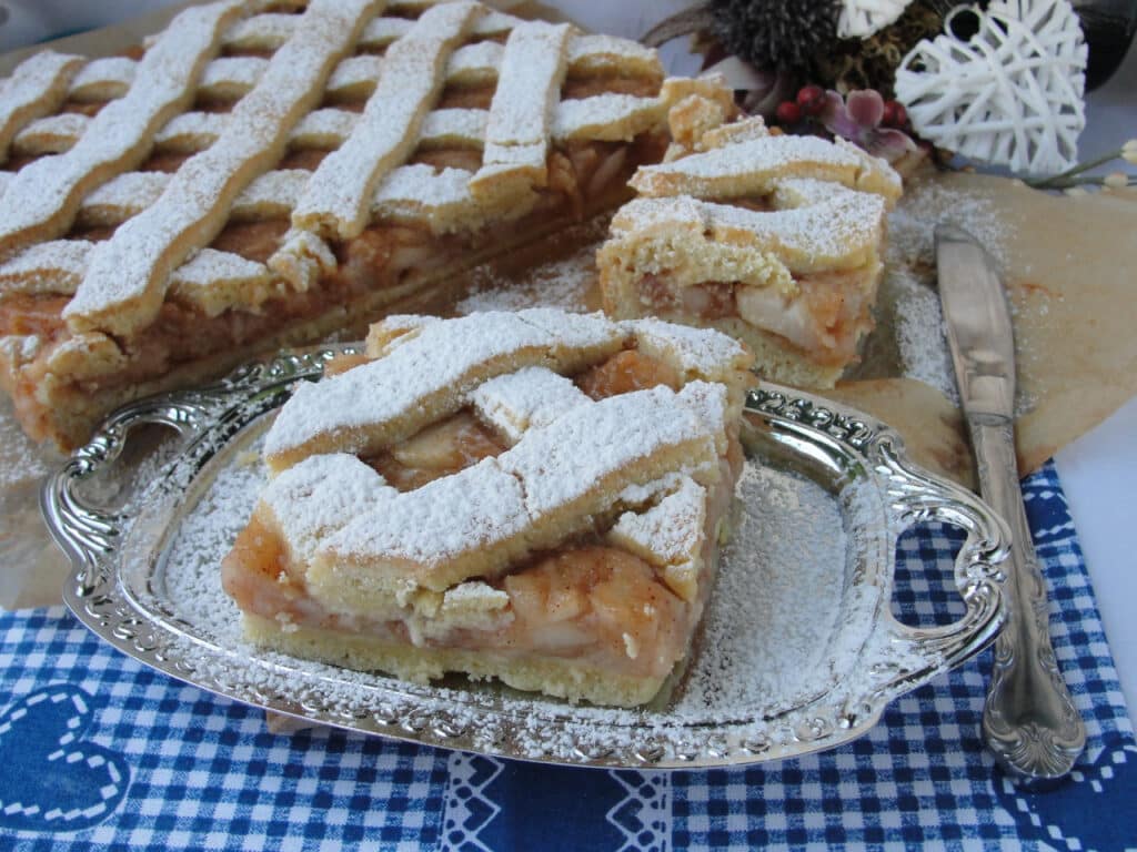Szarlotka z kratką